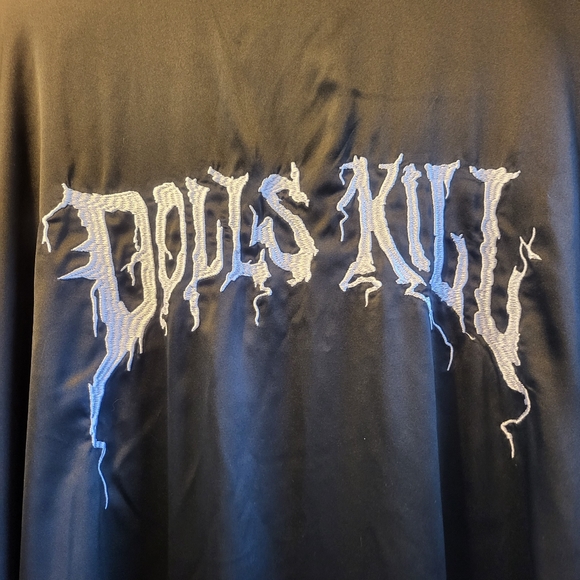 Doll Kills Kimono Style Satin Robe - Picture 2 of 7